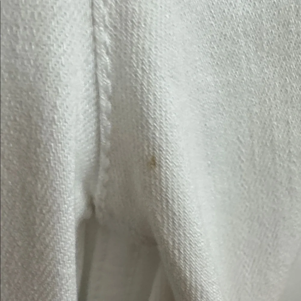 NWT J. Jill Denim White Full Leg Crops - Size 10T - Authentic Fit